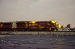 CP AC44CW Locomotive leading a train